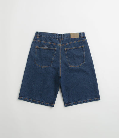 Pop Trading Company DRS Denim Shorts - Rinsed Denim