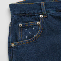 Pop Trading Company DRS Denim Shorts - Rinsed Denim thumbnail