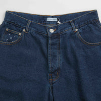Pop Trading Company DRS Denim Shorts - Rinsed Denim thumbnail