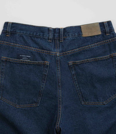 Pop Trading Company DRS Denim Shorts - Rinsed Denim
