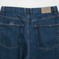 Pop Trading Company DRS Denim Shorts in Rinsed Denim thumbnail