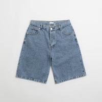 Pop Trading Company DRS Denim Shorts - Stone Washed thumbnail