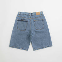Pop Trading Company DRS Denim Shorts - Stone Washed thumbnail