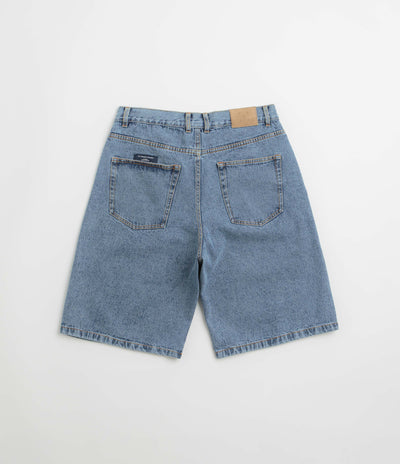 Pop Trading Company DRS Denim Shorts - Stone Washed