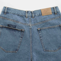 Pop Trading Company DRS Denim Shorts - Stone Washed thumbnail
