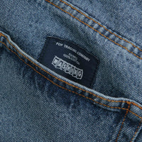 Pop Trading Company DRS Denim Shorts - Stone Washed thumbnail