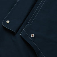 Pop Trading Company DRS Hooded Halfzip Jacket - Navy thumbnail