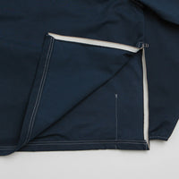 Pop Trading Company DRS Hooded Halfzip Jacket - Navy thumbnail