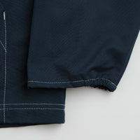 Pop Trading Company DRS Hooded Halfzip Jacket - Navy thumbnail