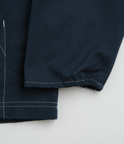 Pop Trading Company DRS Hooded Halfzip Jacket - Navy