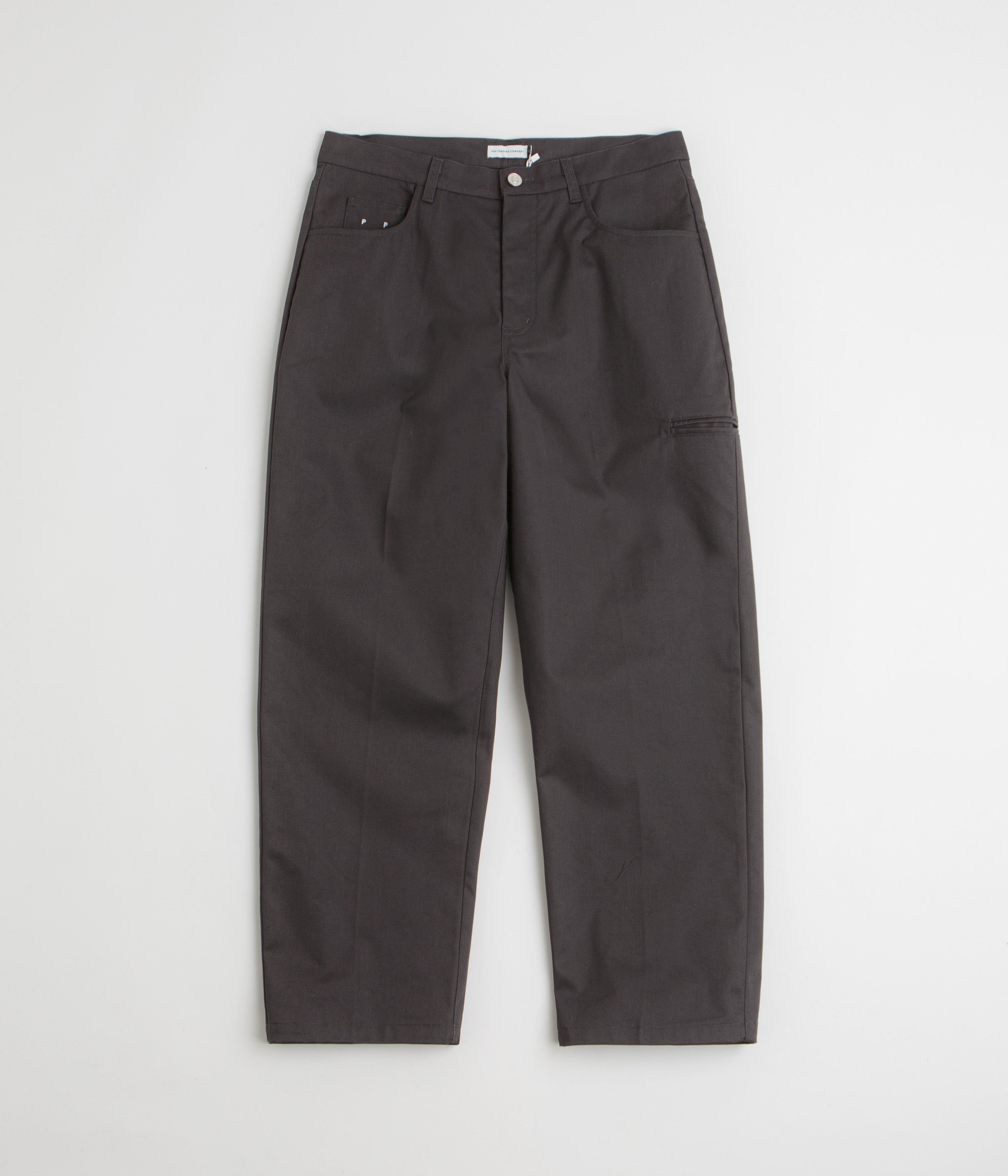 Pop Trading Company DRS Worker Pants in Anthracite