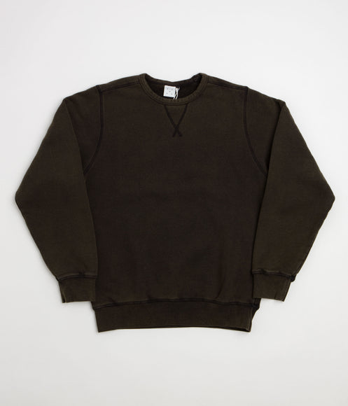 Pop Trading Company Fish Eye Crewneck Sweatshirt - Washed Black