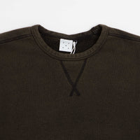 Pop Trading Company Fish Eye Crewneck Sweatshirt - Washed Black thumbnail