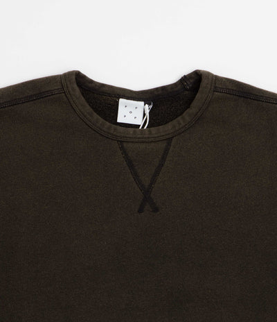 Pop Trading Company Fish Eye Crewneck Sweatshirt - Washed Black