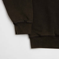 Pop Trading Company Fish Eye Crewneck Sweatshirt - Washed Black thumbnail