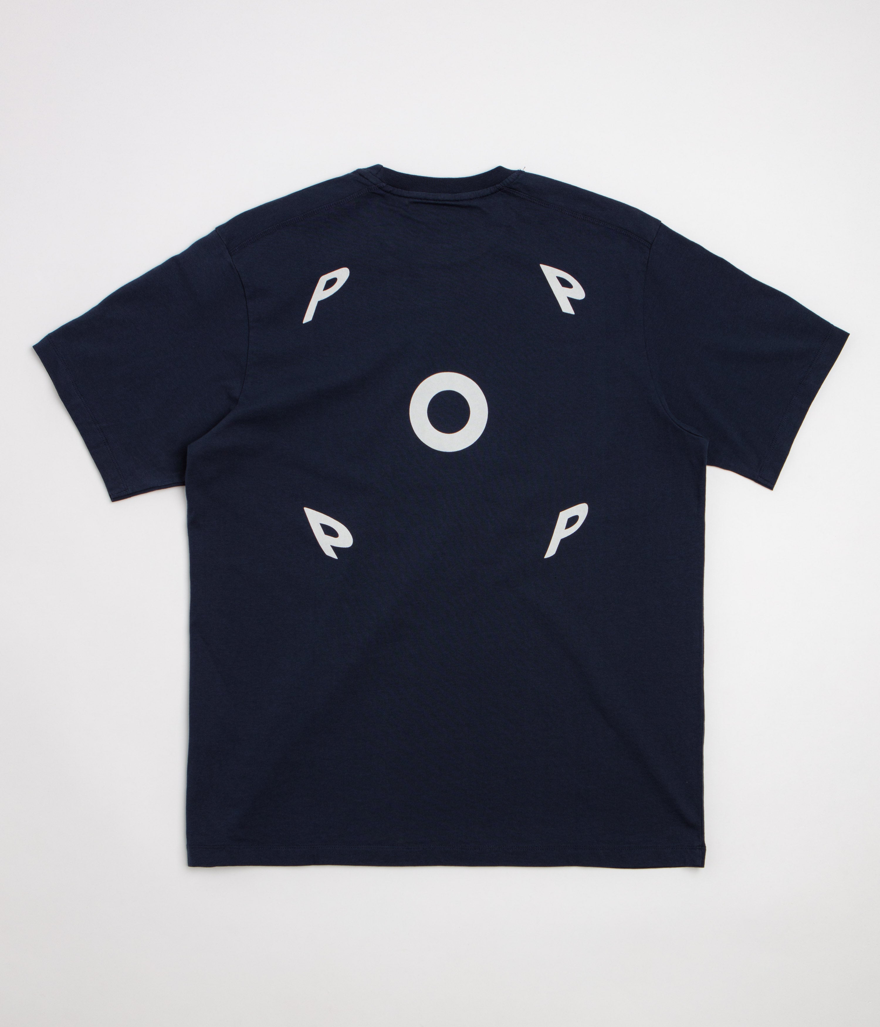 Pop Trading Company Fish Eye T-Shirt in Navy