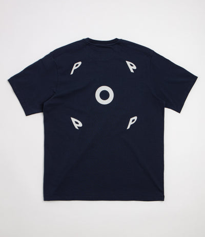 Pop Trading Company Fish Eye T-Shirt - Navy