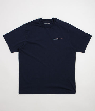 Pop Trading Company Fish Eye T-Shirt - Navy