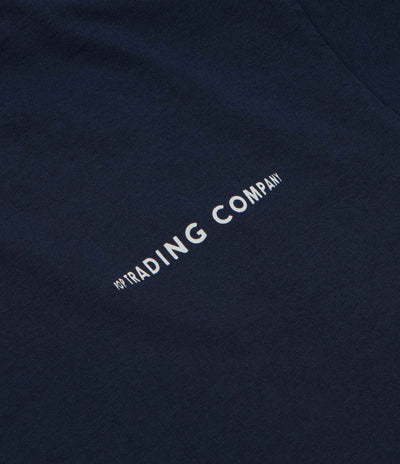 Pop Trading Company Fish Eye T-Shirt - Navy