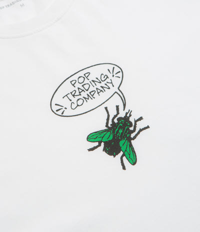 Pop Trading Company Fly T-Shirt - White