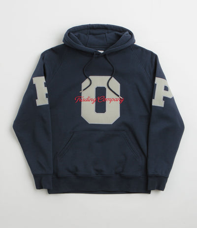 Pop Trading Company Football Hoodie - Navy