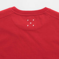 Pop Trading Company Hearts T-Shirt in Haute Red thumbnail