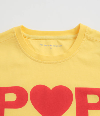 Pop Trading Company Hearts T-Shirt - Snapdragon