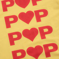 Pop Trading Company Hearts T-Shirt in Snapdragon thumbnail