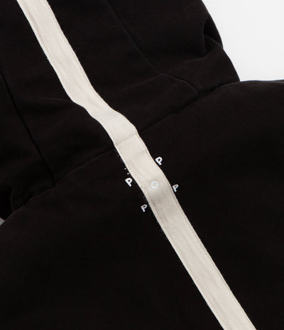 Pop Trading Company Hooded Flight Jacket - Black