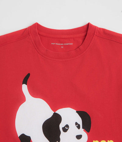 Pop Trading Company Joy T-Shirt in Goji Berry