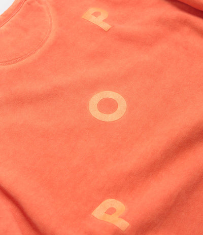 Pop Trading Company Logo Crewneck Sweatshirt - Island Poppy