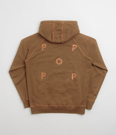Pop Trading Company Logo Hoodie - Bison