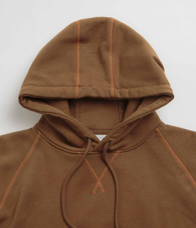 Pop Trading Company Logo Hoodie - Bison