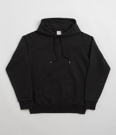 Pop Trading Company Logo Hoodie in Black and White