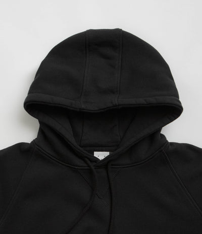 Pop Trading Company Logo Hoodie in Black and White