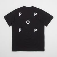 Pop Trading Company Logo T-Shirt in Black and White thumbnail