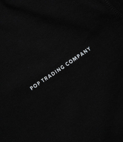 Pop Trading Company Logo T-Shirt in Black and White