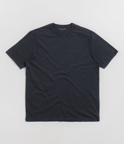 Pop Trading Company Logo T-Shirt - Washed Navy