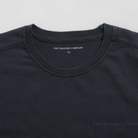 Pop Trading Company Logo T-Shirt - Washed Navy thumbnail