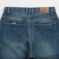 Pop Trading Company Longer DRS Shorts - Washed Denim thumbnail