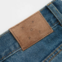 Pop Trading Company Longer DRS Shorts - Washed Denim thumbnail