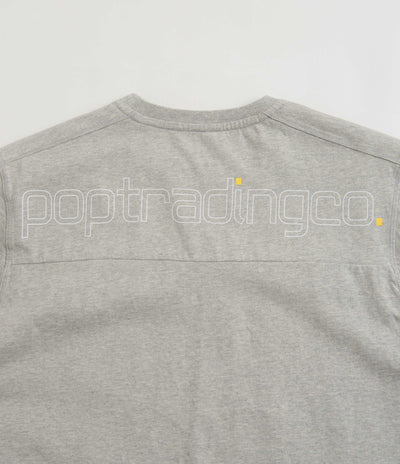 Pop Trading Company Nautica T-Shirt - Grey Heather
