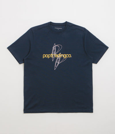 Pop Trading Company Nautical T-Shirt - Navy