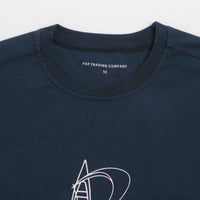 Pop Trading Company Nautical T-Shirt - Navy thumbnail