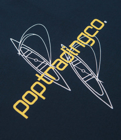 Pop Trading Company Nautical T-Shirt - Navy