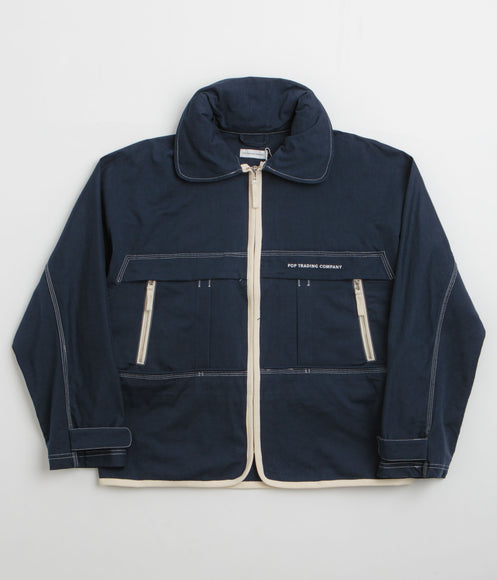 Pop Trading Company New City Jacket - Navy