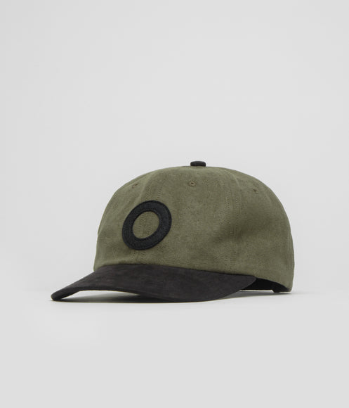 Pop Trading Company O Cap - Olive / Black