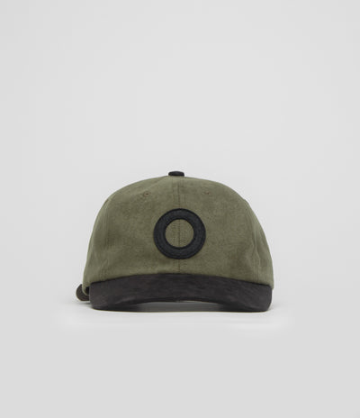 Pop Trading Company O Cap in Olive and Black