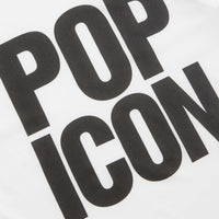 Pop Trading Company Pop Icon T-Shirt in White thumbnail