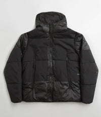 Pop Trading Company Puffer Jacket in Black